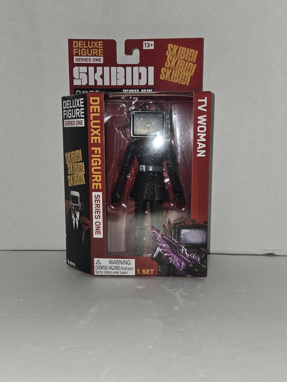 SET OF 4! Skibidi Toilet Deluxe Figure TV Woman Speakerman Cameraman Plungerman